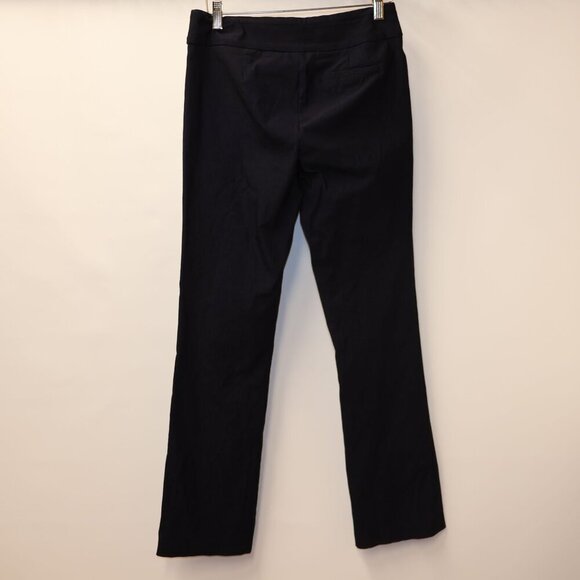 Tribal Office Pants Full length Stretchy Elastic Waist Navy Blue women Size 8. F - Picture 6 of 11